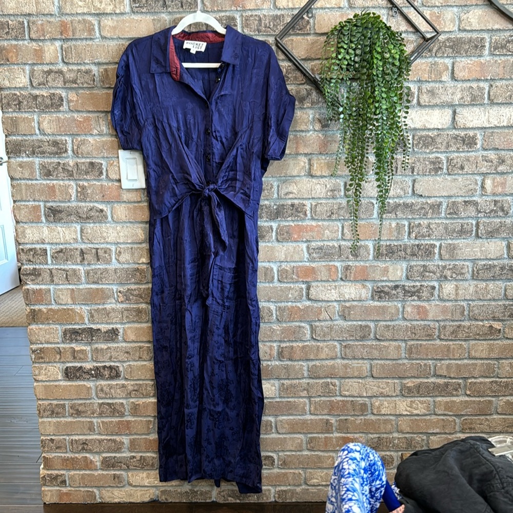 Satin jumpsuit